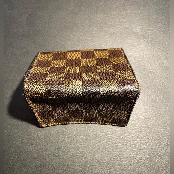 Authentic LOUIS VUITTON Card Wallet Damier Ebene - Picture 2 of 14
